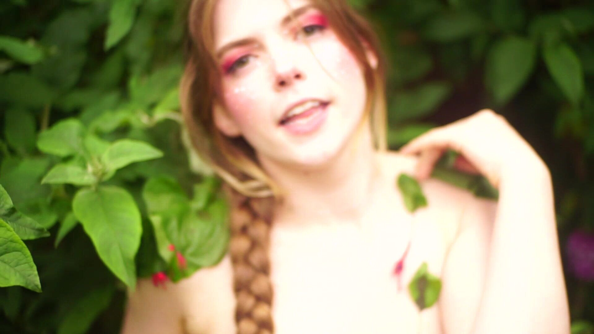 Longhairluna Nature Goddess Dance Tease Bonus Vid 5 - petite - solo - amateur