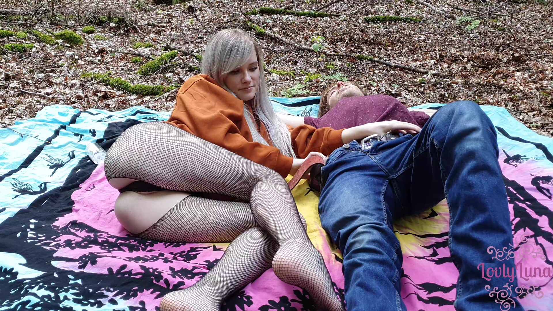 LovlyLuna My First Hanjob With Cum 4K - pov - small tits - teen