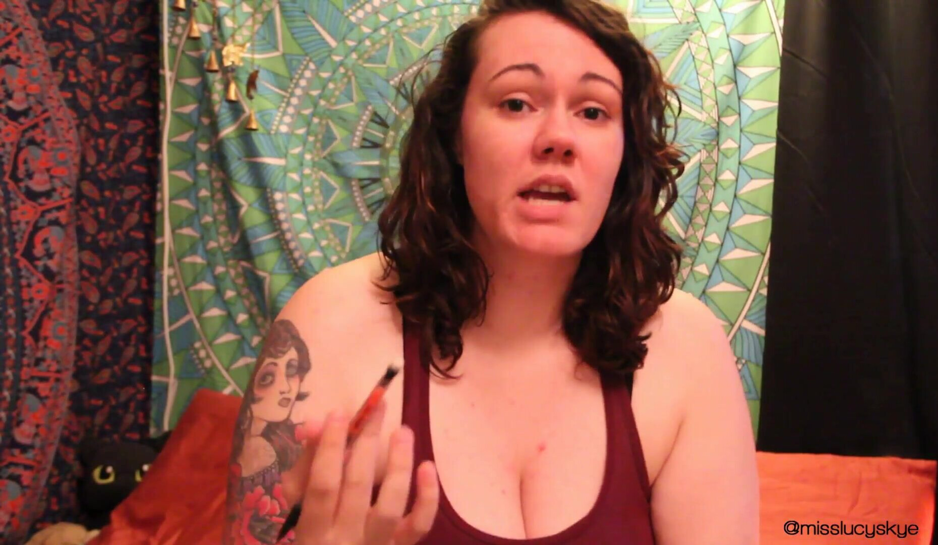 Lucy Skye Pencil Dick Humiliation Sph - solo - amateur - fetish