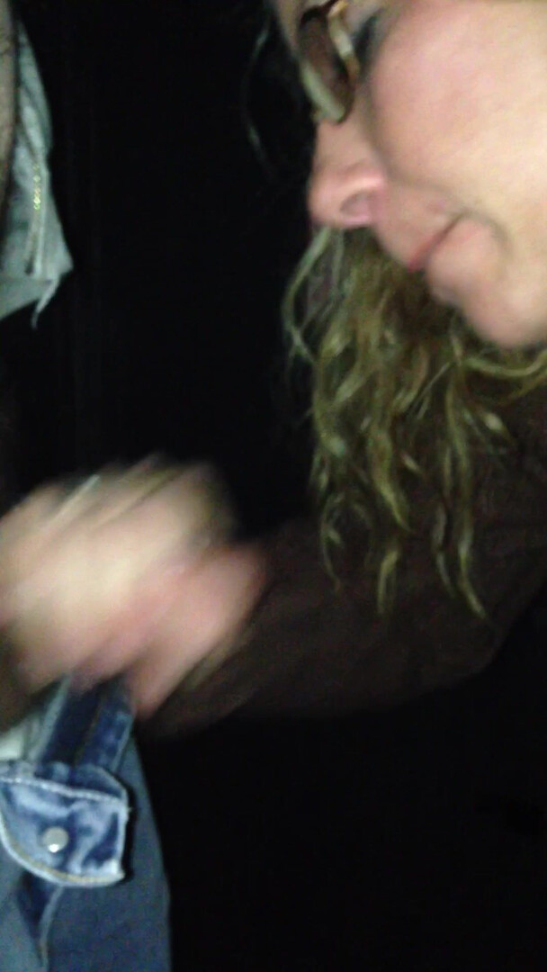 My whore wife sucking dick in a video booth - wife