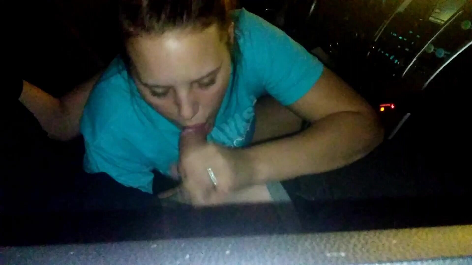 Mya Lane Drive Thru Jerk Off And Blowjob - hardcore - handjob