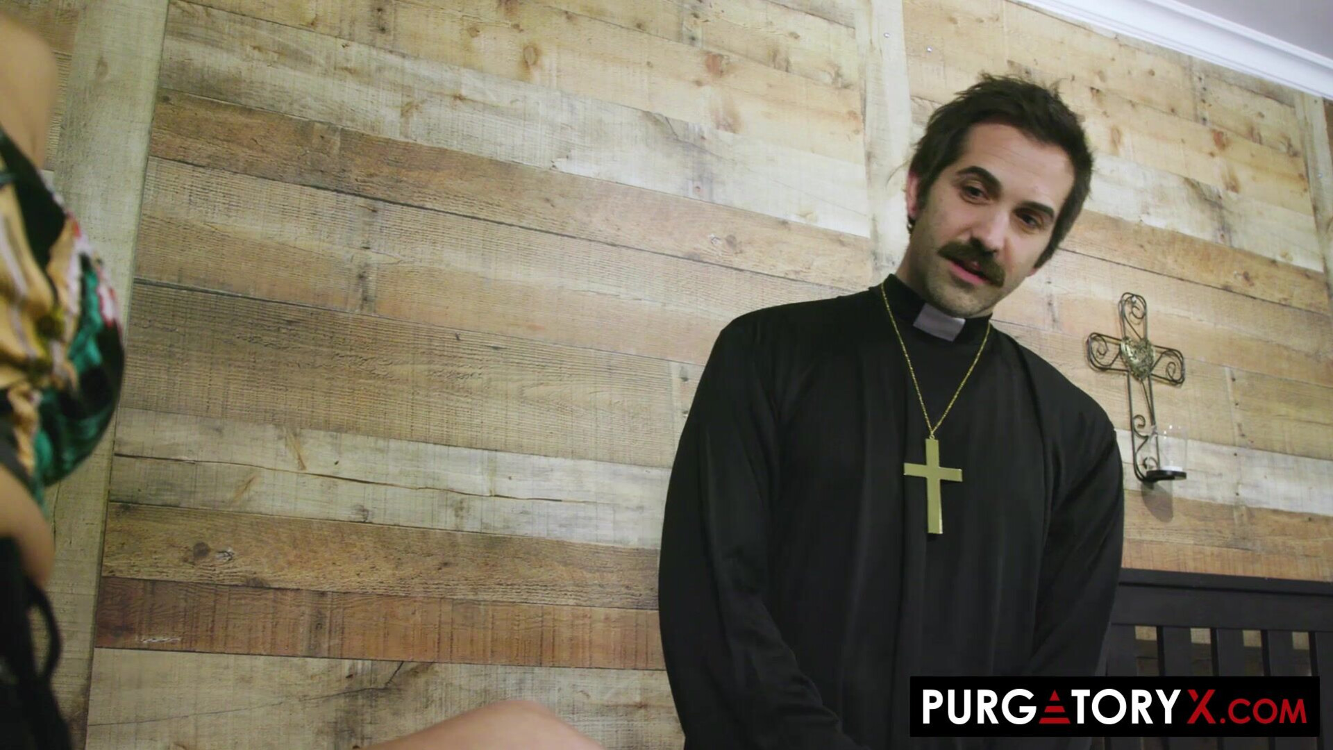 PURGATORYX Beauty and the Priest Vol 2 Part 2 - purgatoryx - reality - hardcore - pussy licking - brunette - big tits - shaved - petite - skinny - priest