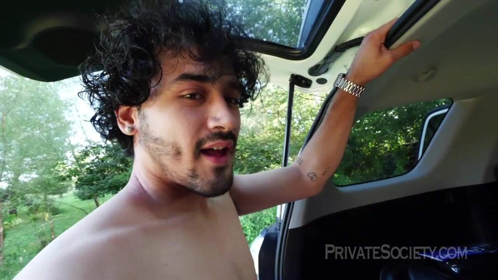PrivateSociety Quick sex with a Local Slut - teen - blowjob - brunette