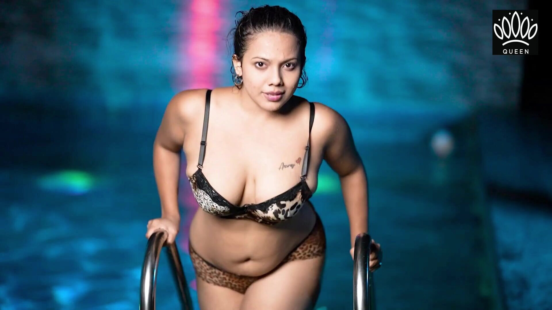 Queen Production Bong Beauty Barsa Sen Bikini Swimsuit photoshoot - barsa - sen