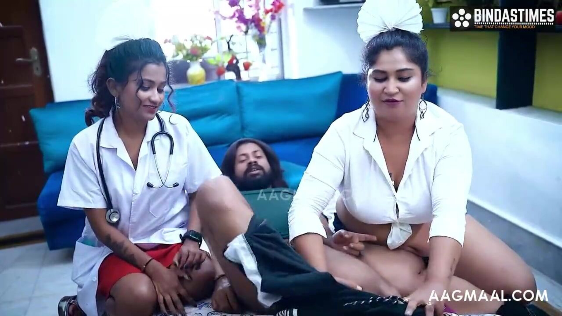Sexy Doctor & Big Boobs Nurse Uncut (2022) BindasTime Hindi Short Film - kanchanarora - sucharitabhattacharya - tinanandi - tinanandy - tinadutta - jyotimishra - sapnasappu - kajalchauhan - nanditadut