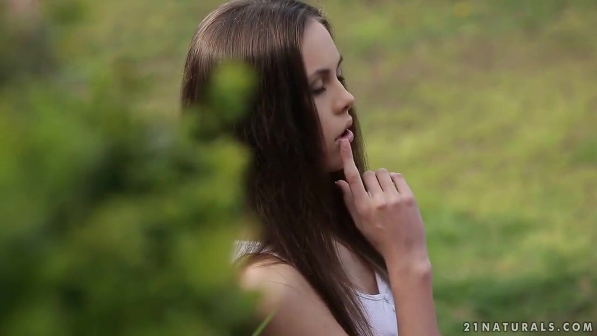 Abrill Gerald Romantic Pure Anal Date - anal - assfuck - brunette - brunette anal - couch - couch anal - cumshot - cute - cute anal - small tits