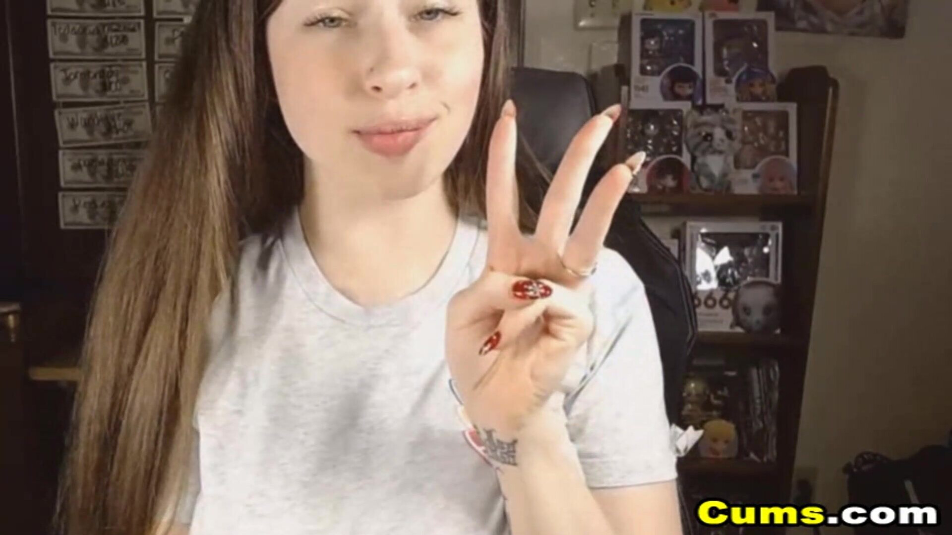 Beautiful With Big Tits Masturbates - cums - cam girl - webcam - masturbate - masturbating - solo girl - amateur - fingering - dildo - blonde girl