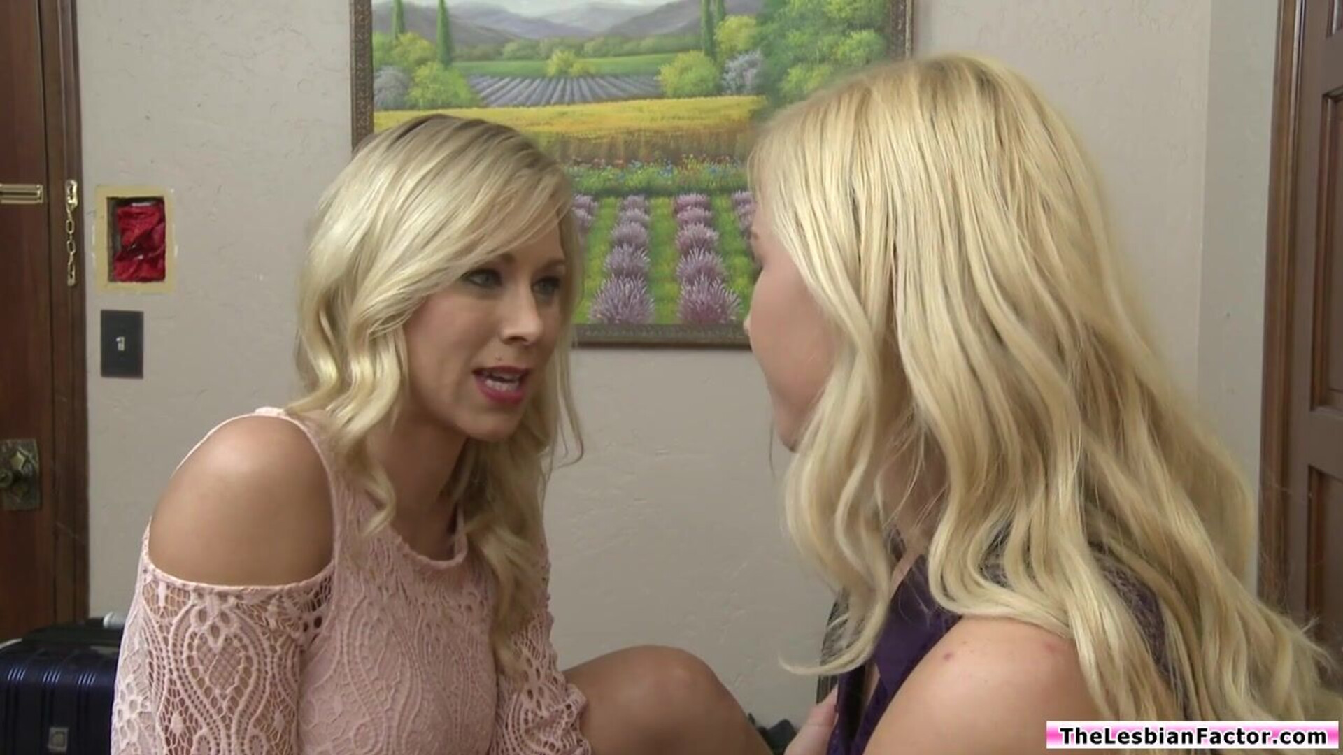 Busty milf licks bffs teen stepdaughter - lesbian - old and young - teen - milf - big tits - oral - masturbate - kiss - titsuck - hairy
