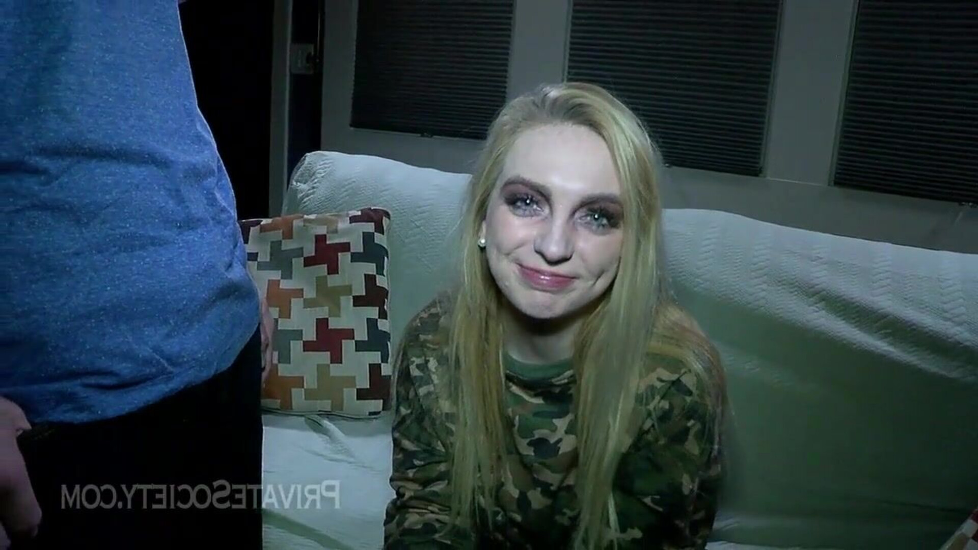 Casey, while seated on the set used for considering talent for roles - blonde - teen (18+) - casting - cum swallowing - eating pussy - american - beauty - sex - pussies - tiny