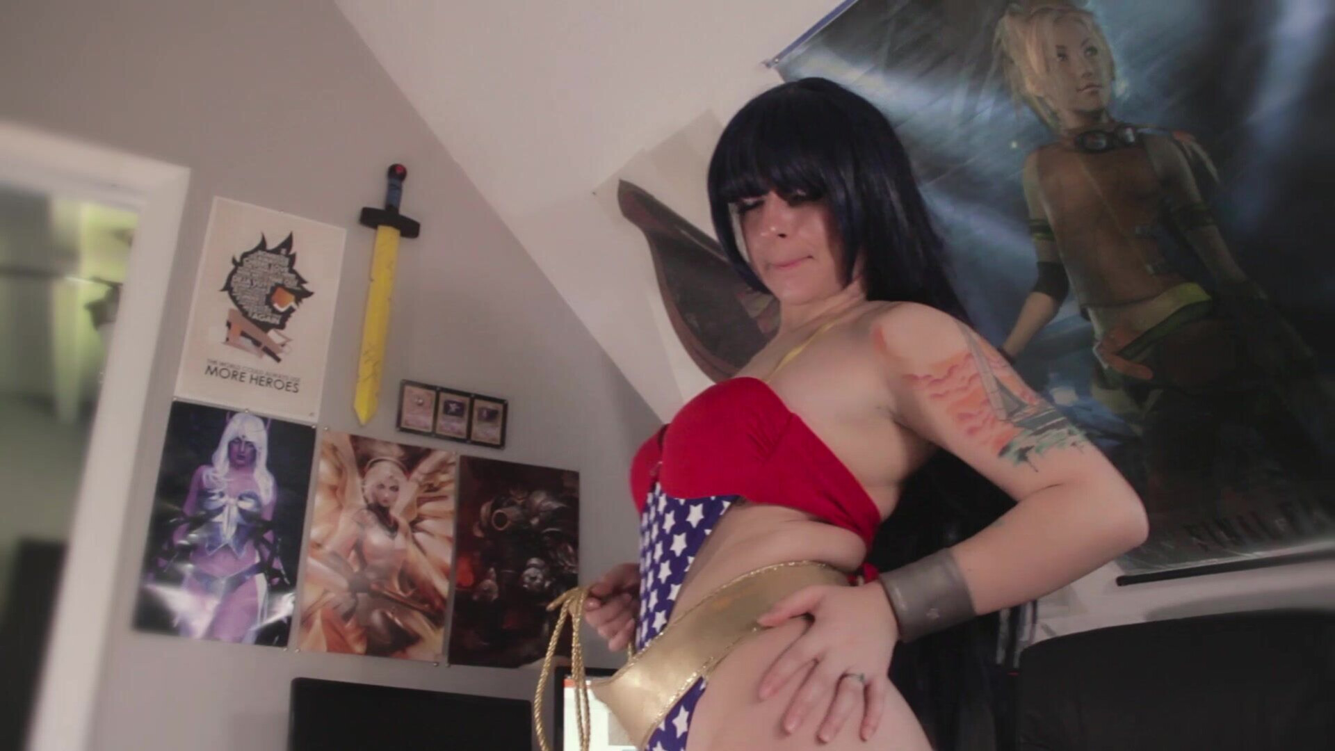 Cosplay Cuties Wonder Fuck Pov - solo - amateur - hd porn