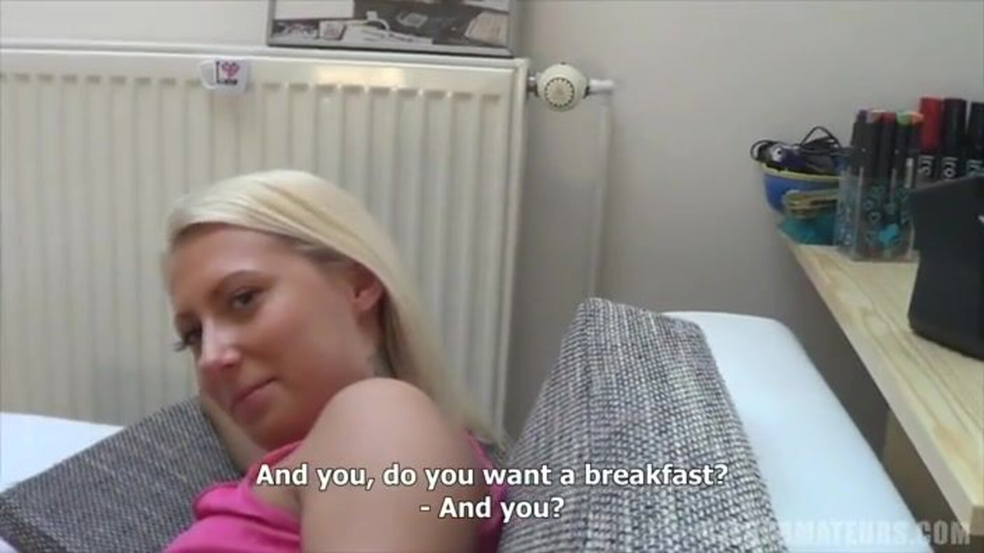 CzechAmateurs Blonde with a wet pussy - teen - blowjob - blonde