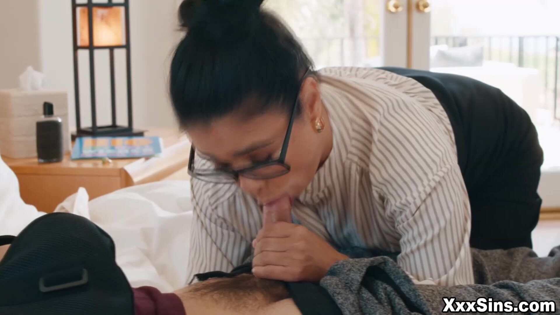 Dana will jerk Ricky off - brunette - hardcore - masturbation - small tits - old young - petite - family roleplay - blowjob - deepthroat - big dick