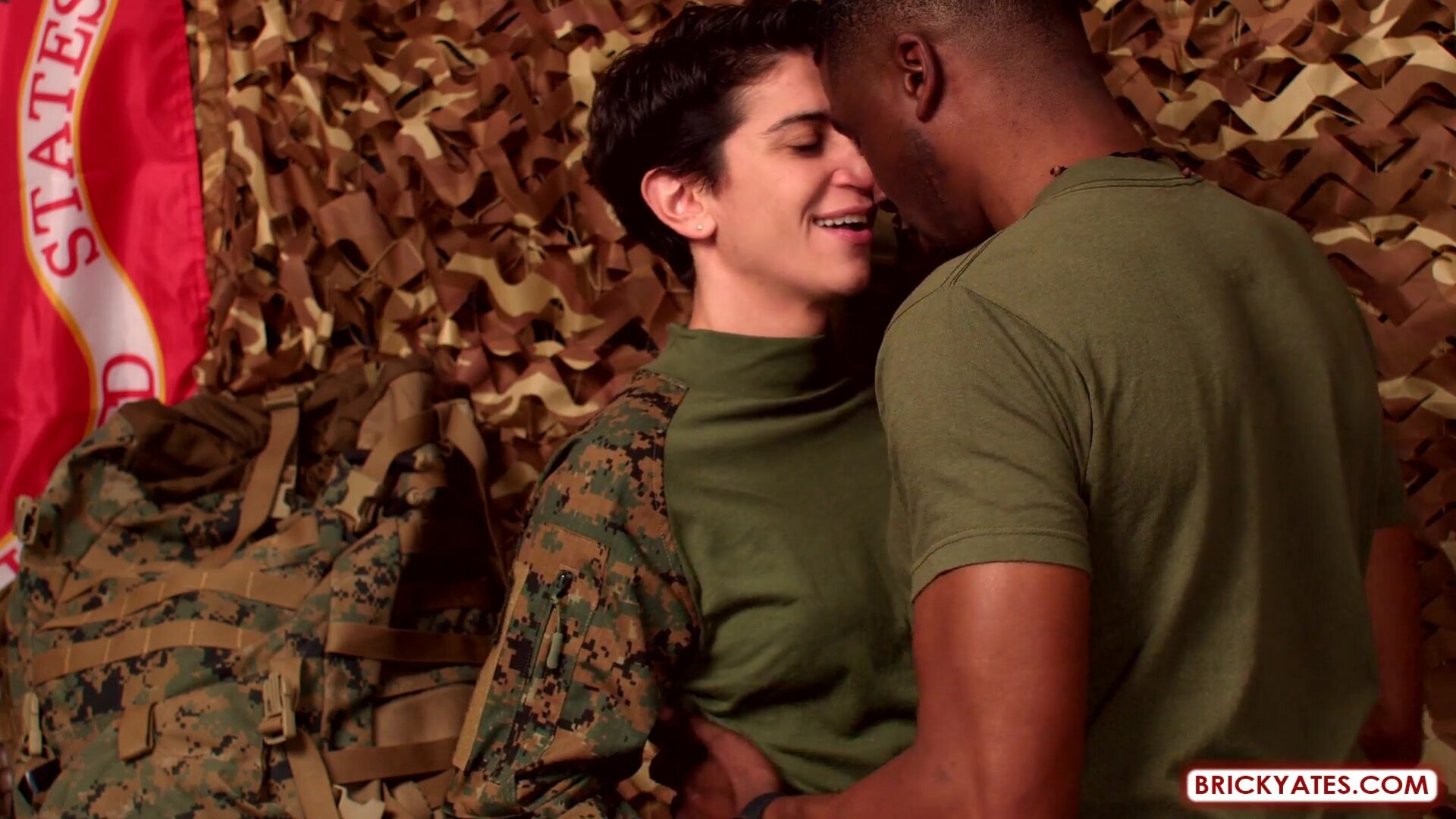 Davina Leos Leos' Final Deployment Part 3of5 Inseminated by her Sergeant - milf - big ass - blowjob