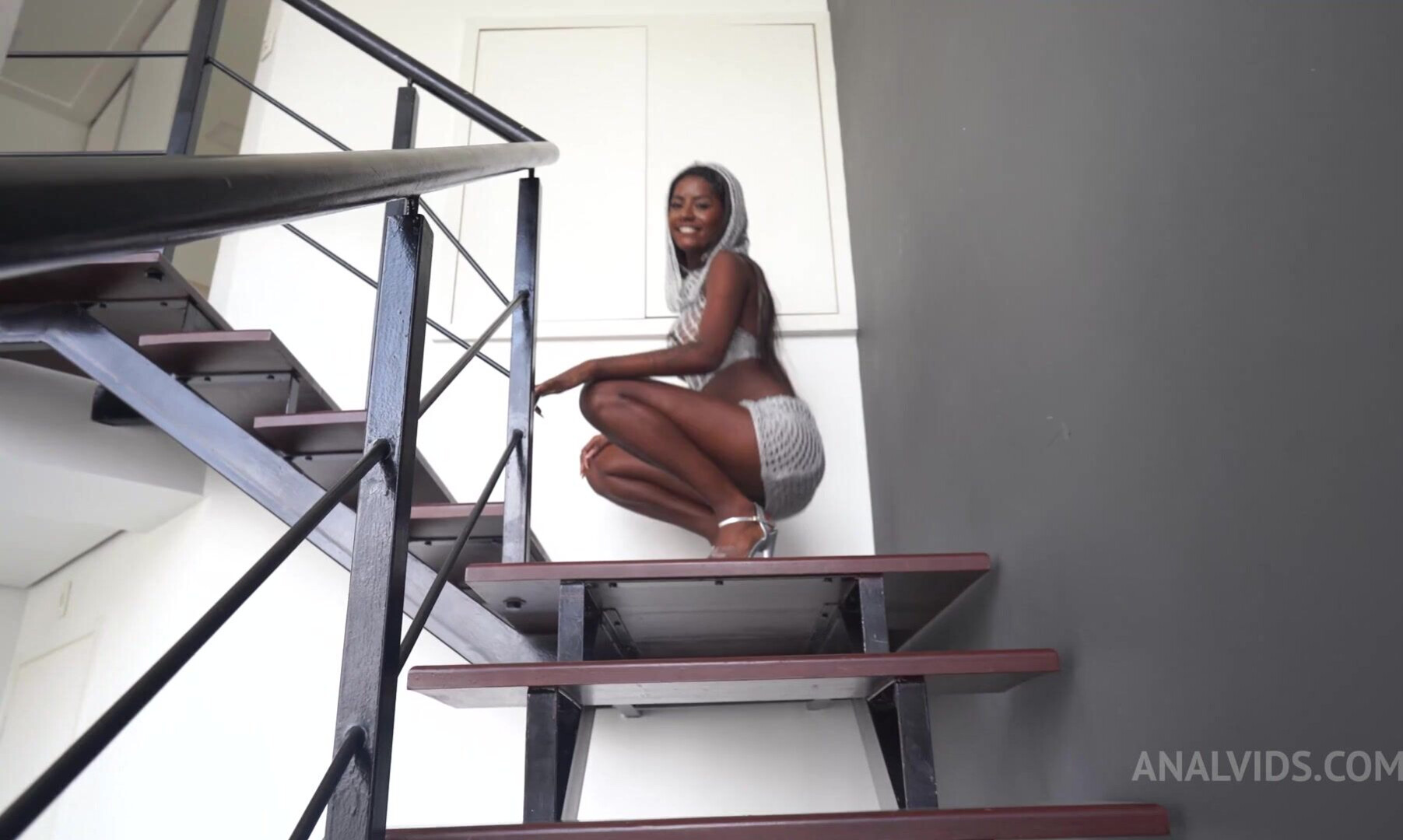 Ebony Girl Group Bang - hot - xxx