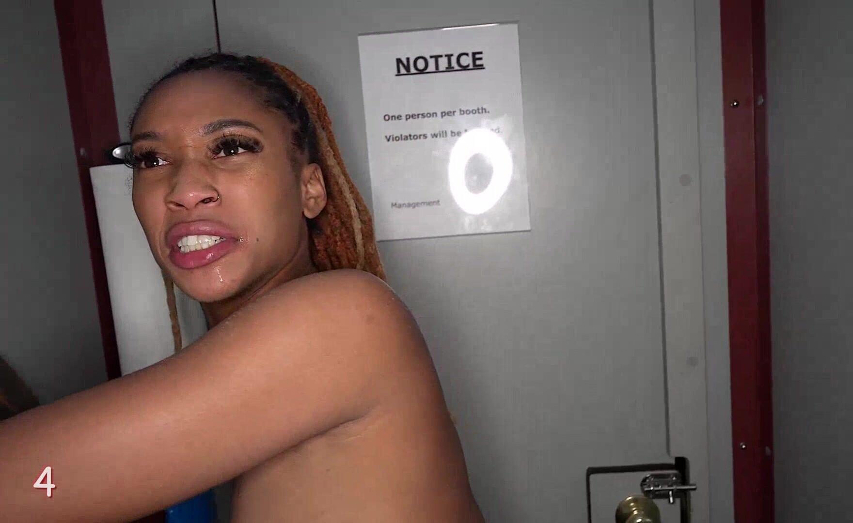 Ebony again Gloryhole Swallow - sex - babe - casting