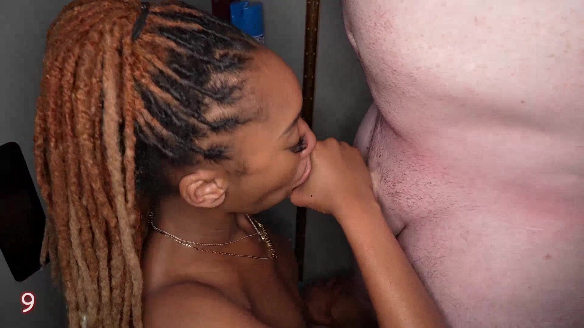 Ebony again Gloryhole Swallow - sex - babe - casting
