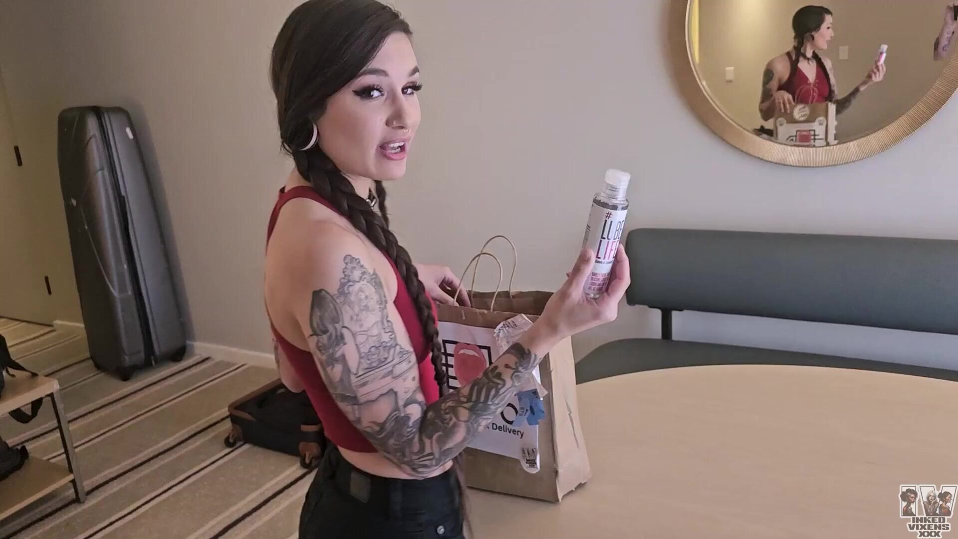 InkedVixensXXX Luna Lovely Private Anal - luna lovely - small tits - big ass - pov