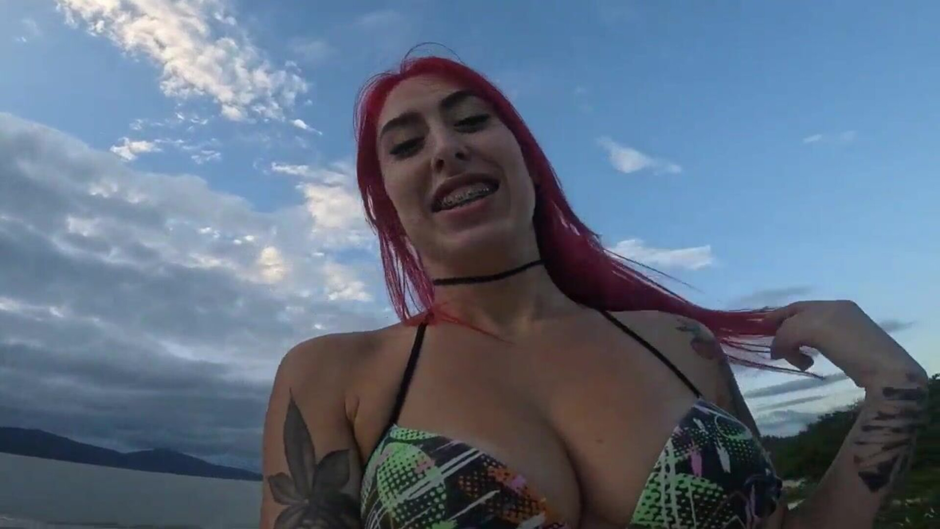 KR 51 Speedboat riding and giving blowjob to a stranger 720p - redhead - beautiful - teen