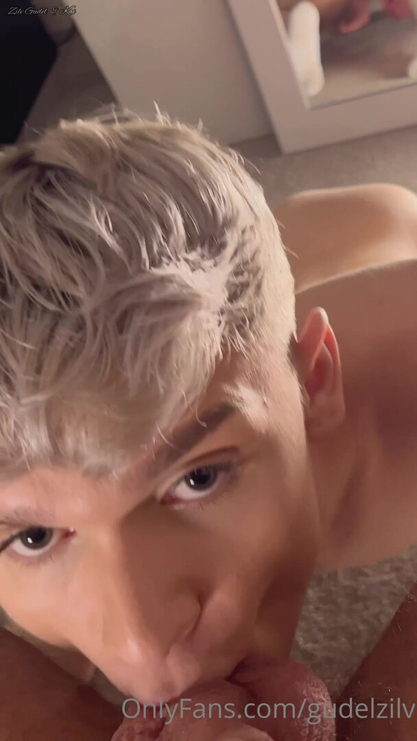 Kai POV vertical bj sissy - pretty face - pretty mouth - sissy