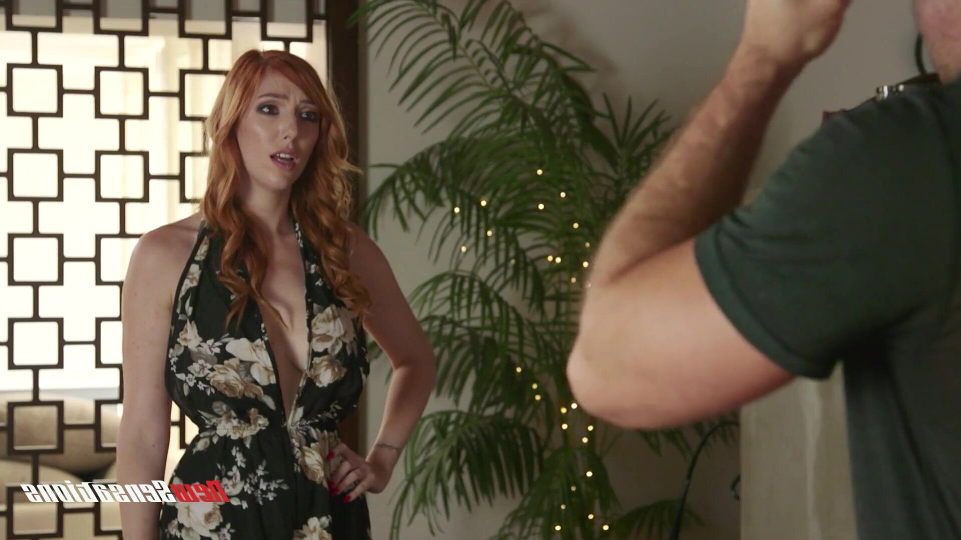 Lauren insists he fondle stepmom's breasts - hairy - tits - facial - redhead - milf - deep throat - big natural tits - couple - riding - missionary