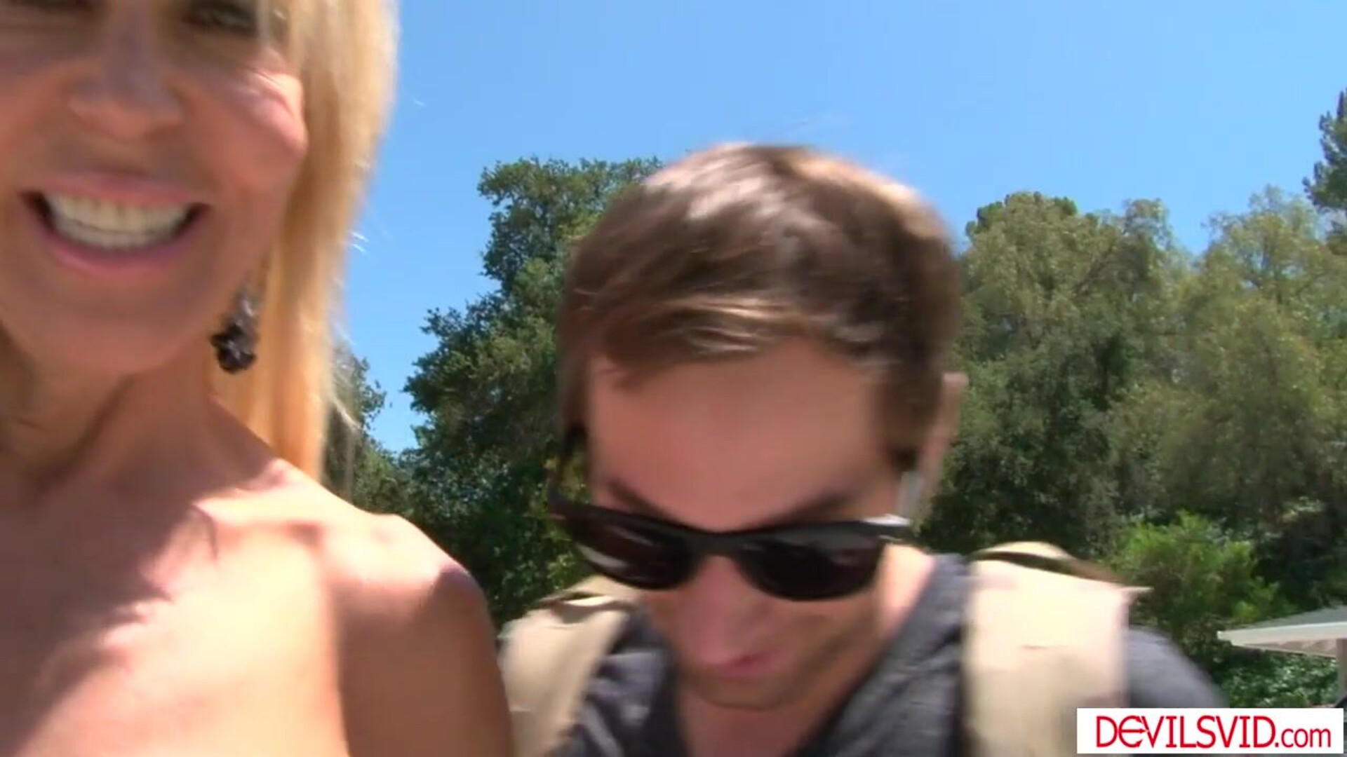 Lucky guy ass fucking rich milf neighbor - old and young - milf - anal - big tits - blowjob - masturbate - shaved - tit flashing - big cock - blonde