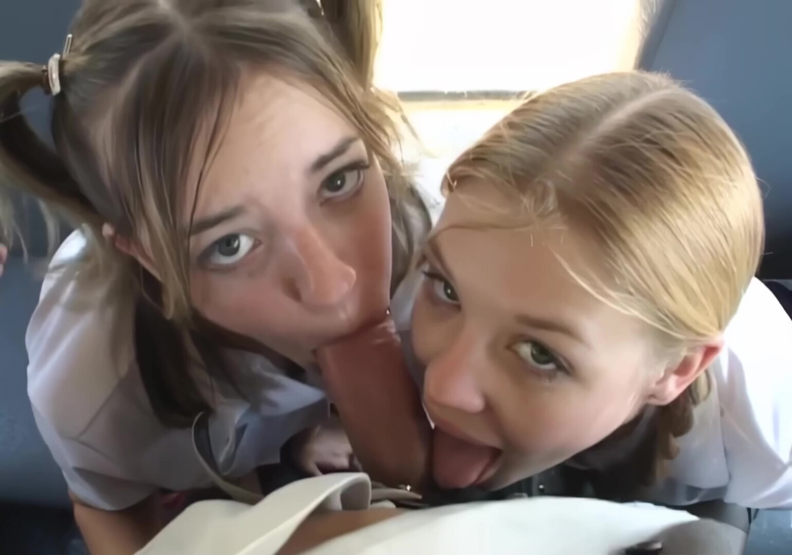 Madison Sins, Tabitha Blue School Bus Girls 1 - madison sins - tabitha blue - ai enhanced - school bus girls 1 - school - bus - girls - 1 - threesome - teen