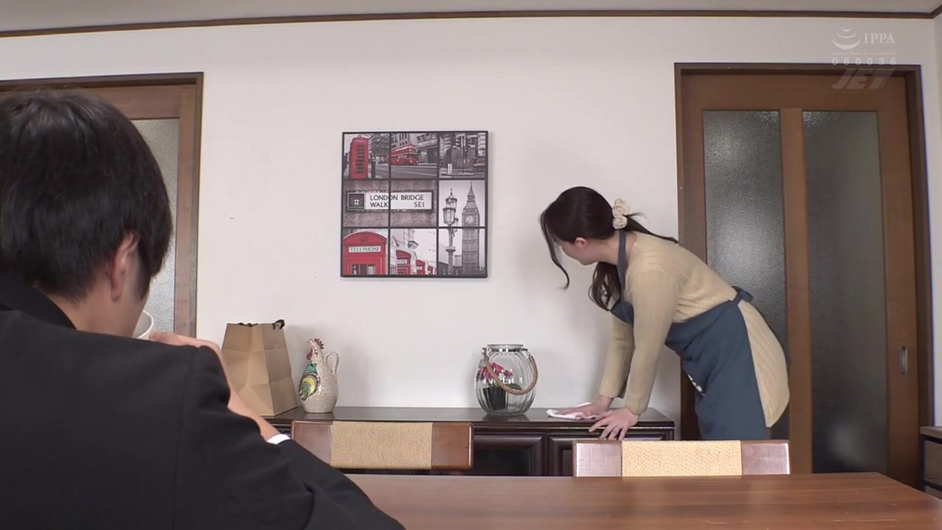 My wife was stolen away by a crossdressing neighbor (with a big dick) - japonese - mature - ntr