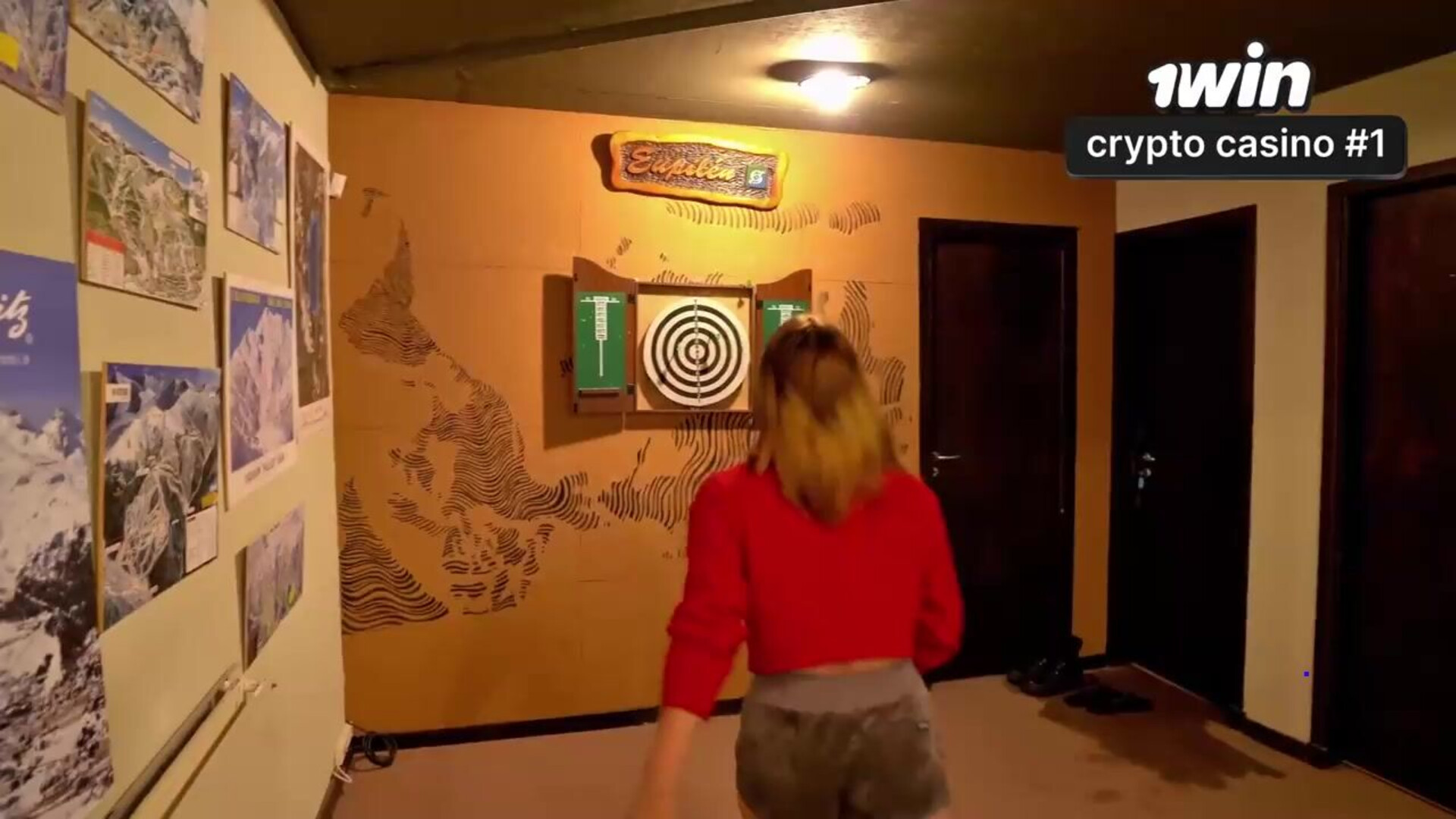 Ping Pong with clothes on, xxx romp with a racket off. XXX! - rough sex - big ass brunette - deepthroat - hardcore - female orgasm - xxx - ping pong - knock knock - cum in mouth - big ass
