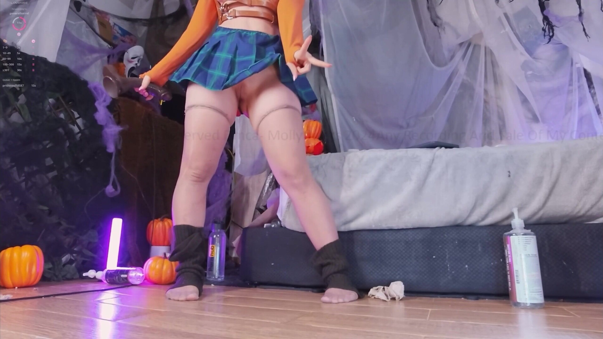 Resident Evil Ashley Graham Cosplay Webshow mollychanMollyflwersRealMollychan - babe
