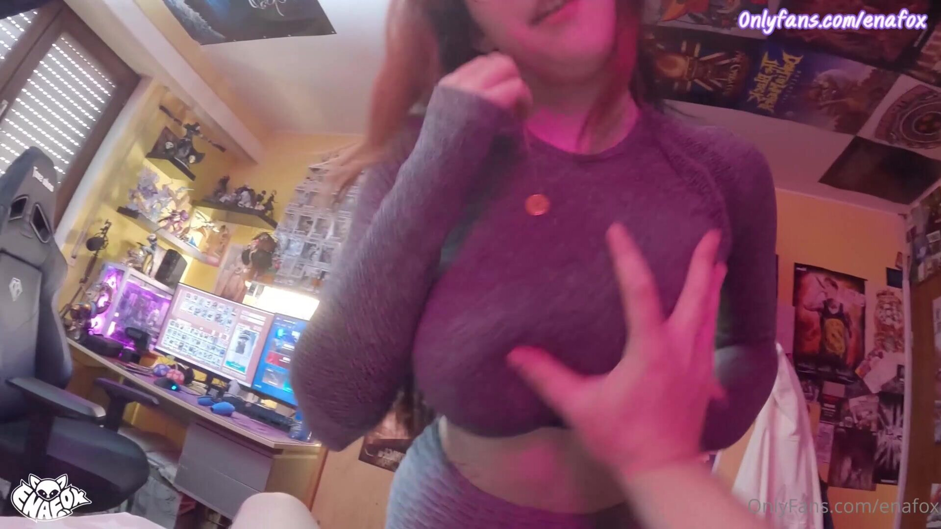 Sex With Busty Girlfriend - girlfriend - gamer - busty - big tits - pov