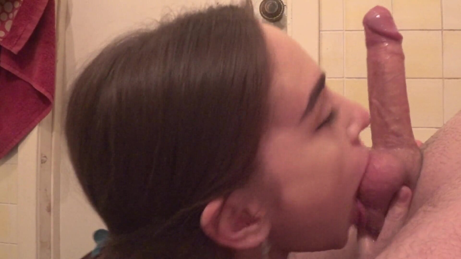 SladkiSlivki This bitch loves to swallow a big, hard cock. A long tongue is crazy - sladkislivki - this bitch loves to swallow a big - hard cock. a long tongue is crazy