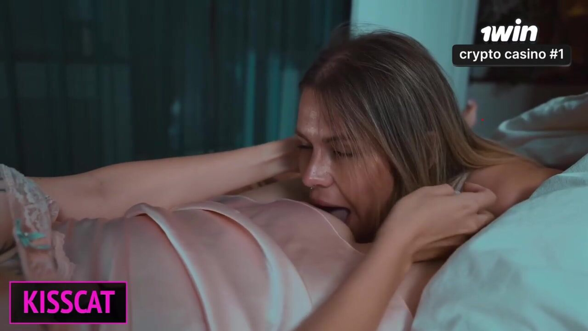 Three way penetrate with siblings and Kisscat in bed best XXX porn! - forbidden fun - homemade - stepsister - porn - cowgirl pov - step cousin - perfect body - stepsis - big boobs - xxx