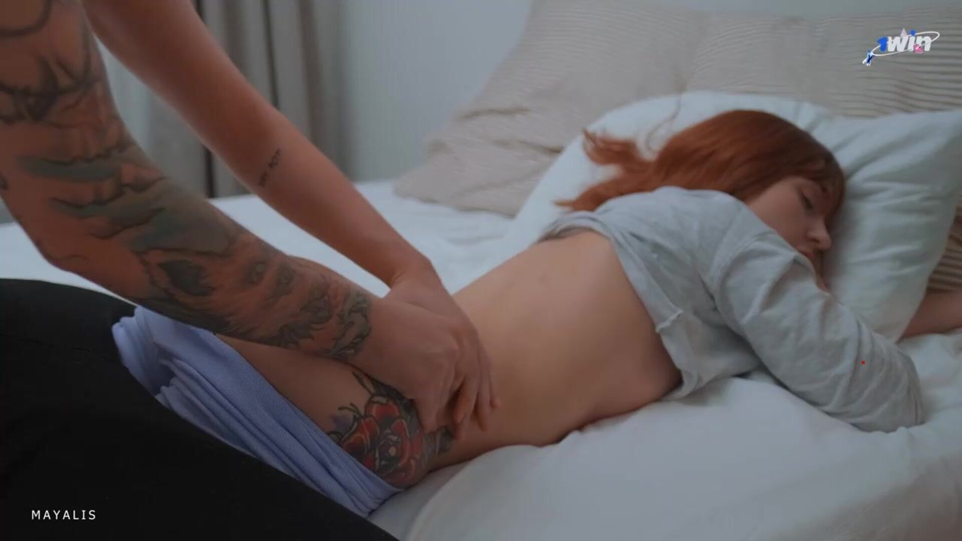 Wow, wouldn't mind watching this huge titted blonde in doggy style with her hairless - perky tits - hand job - missionary - nipple piercing - red head - porn - slim - bald pussy - amateur couple - small tits