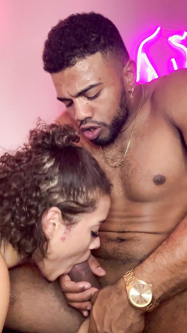 Yourboyfcisco - Love Seat Troya - ManyVids - pov - big dick - interracial - blowjob - deepthroat - bbc