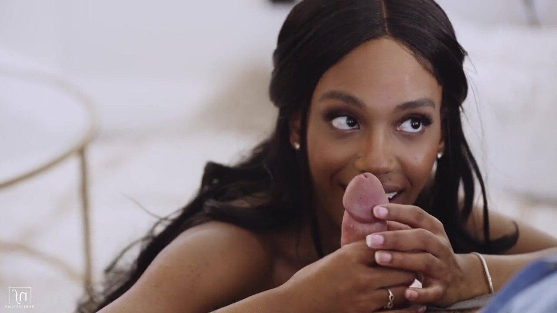 right on time - babe - blowjob - small tits - 18 year old - big cock - black - cute - riding - nude - pussies