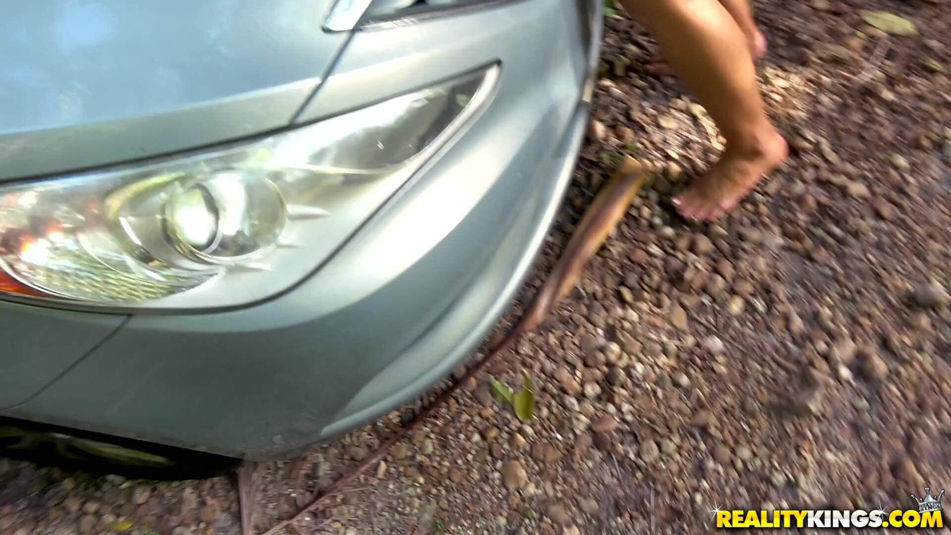Aspen Rose Test Drive - aspen rose - heels - lingerie - skirts - car - outside - blowjob - sex - finger banging - masturbation