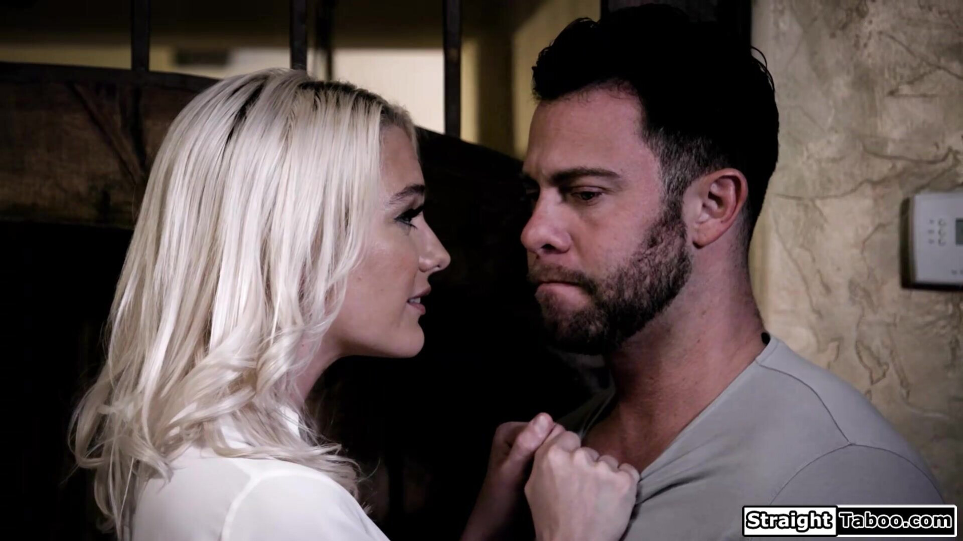 Busty matchmaker fucking her hot client - taboo - domination - oral - big tits - face fuck - deepthroat - shaved - kiss - finger - blonde