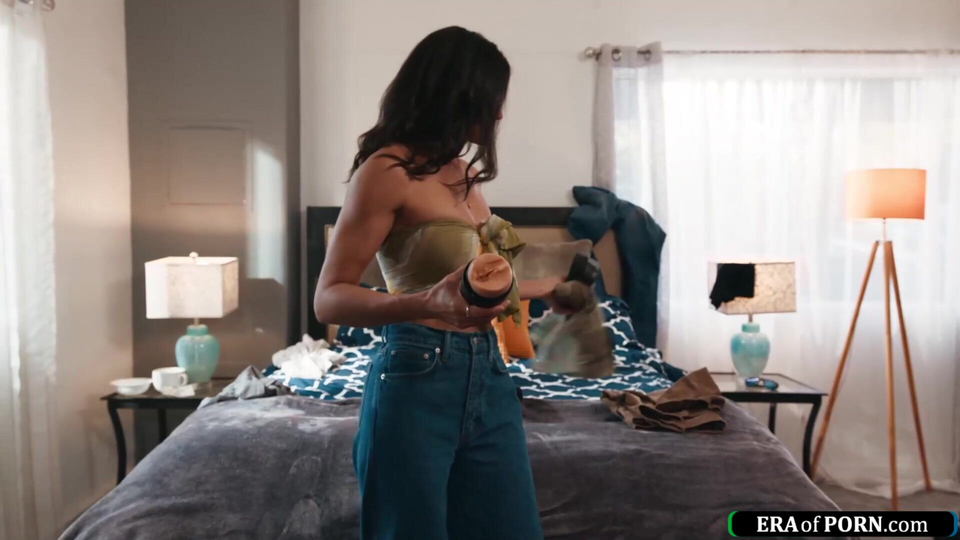 Busty milf assfucked by her teens friend - caught - toy - anal - big tits - oral - milf - masturbation - handjob - brunette - facesit