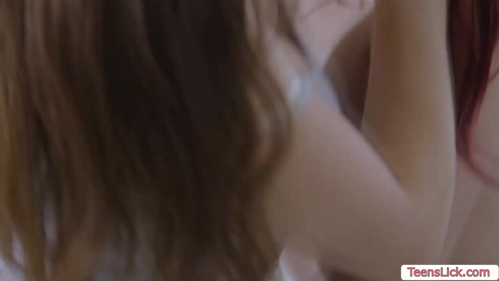 Busty teen rimjob by her hot stepmommy - lesbian - oldyoung - teen - big tits - rimjob - masturbation - kiss - titsuck - milf - step family