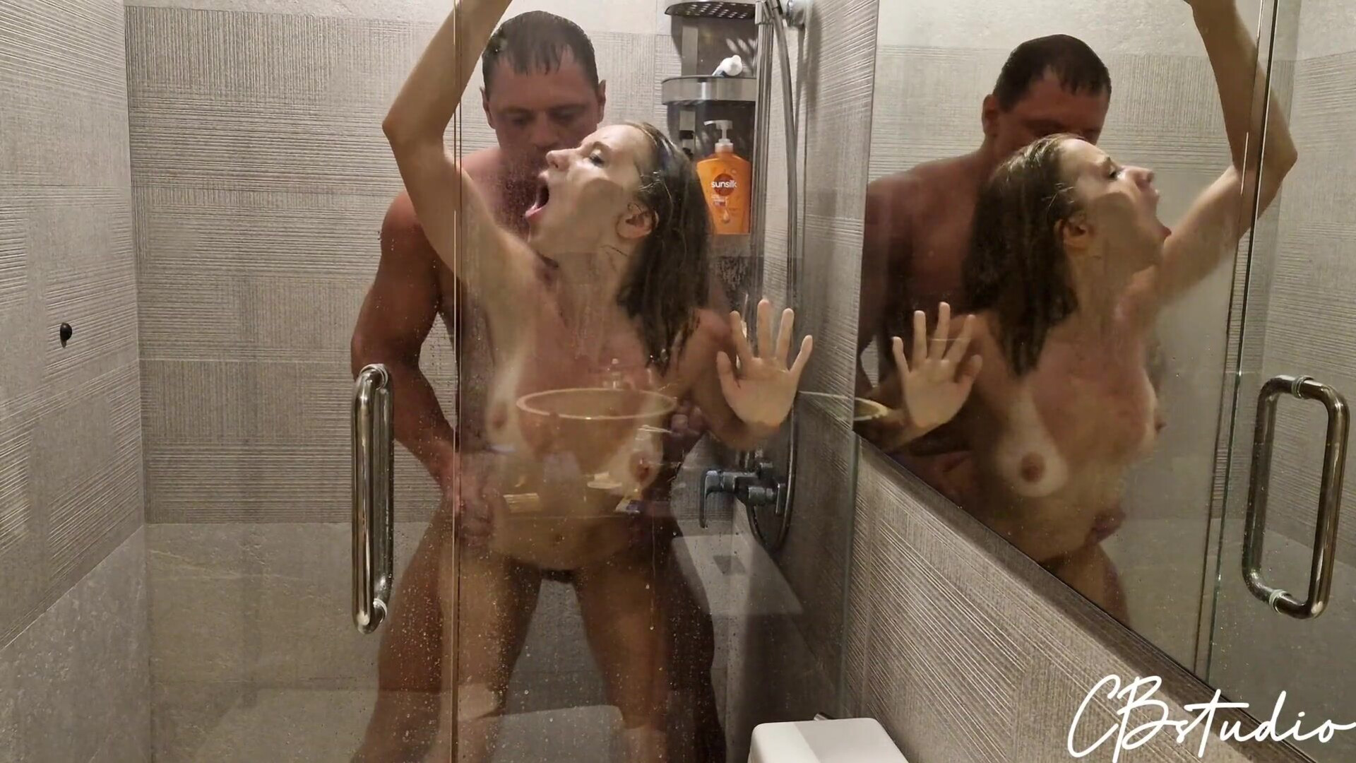 Cail Brodnevski My Friend's Wife Liked Fucking In The Shower And She Came To Me Aga - blowjob - hardcore - amateur