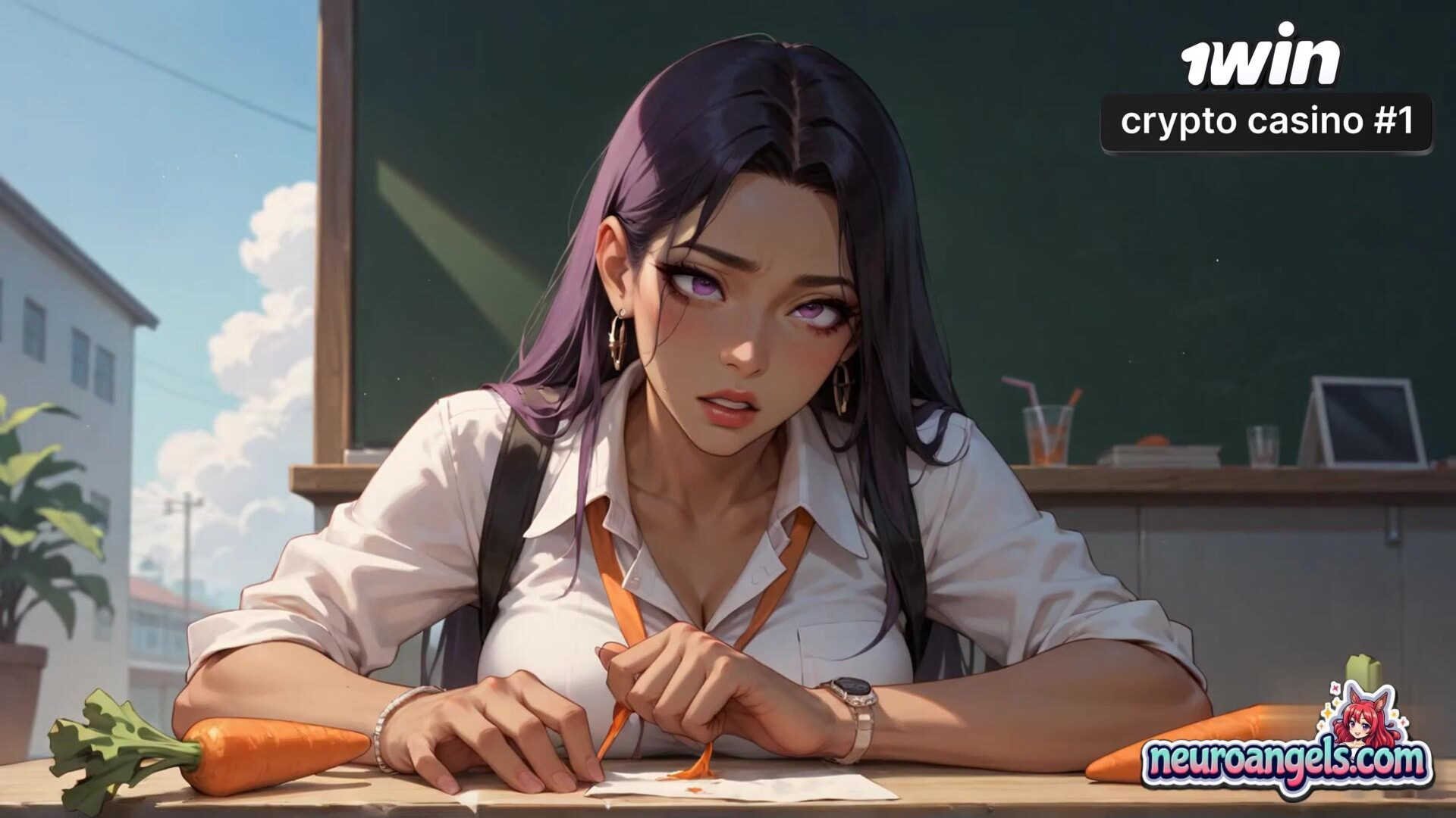 Carrot Milk Deluge Purple Haired Girl's Beachside Milk Orgy - romantic - milk - milf - purple - hair - carrot - hardcore - sensation - beachside - orgy
