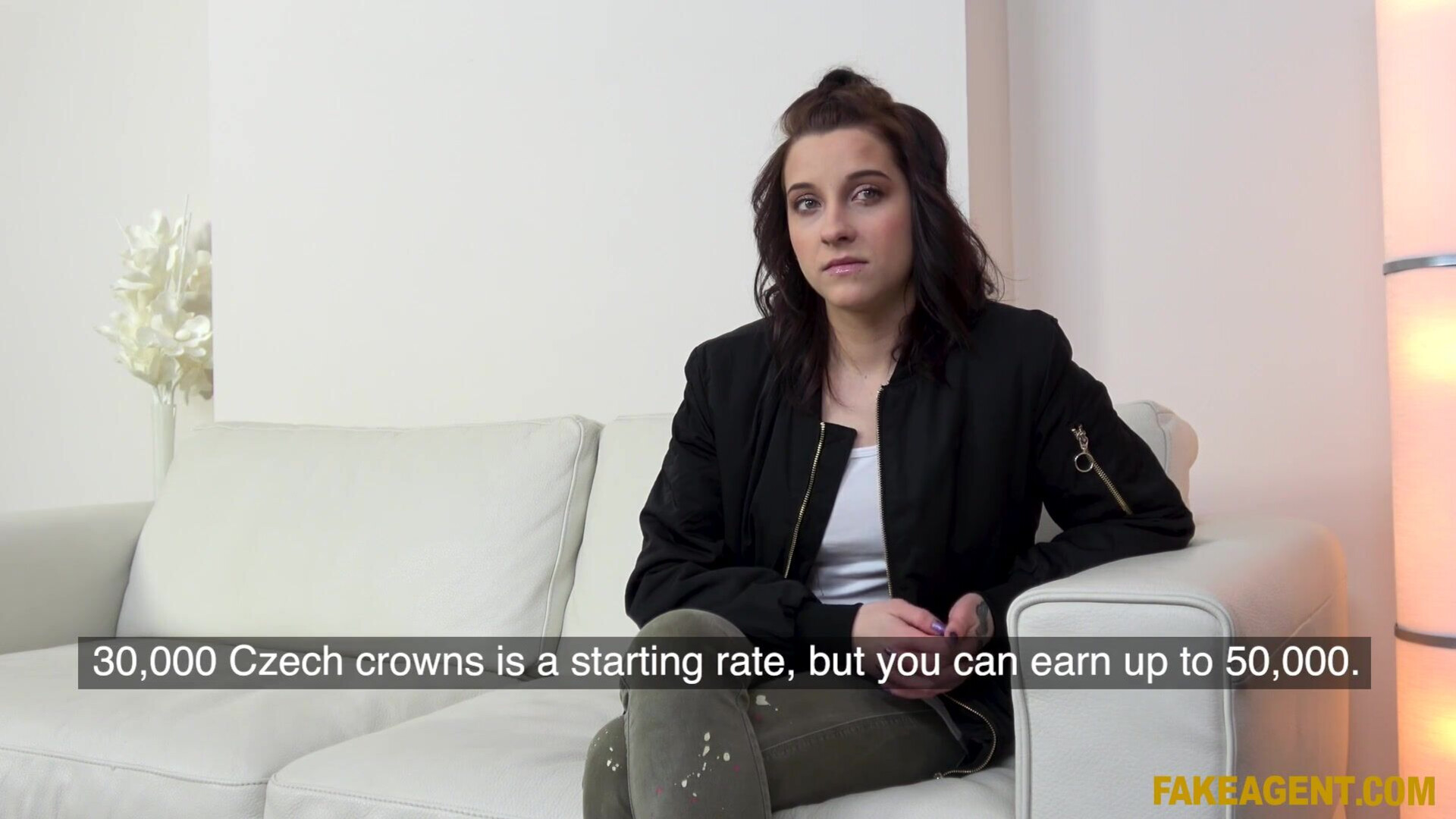 Charlotta Johnson Fake Agent - brunette