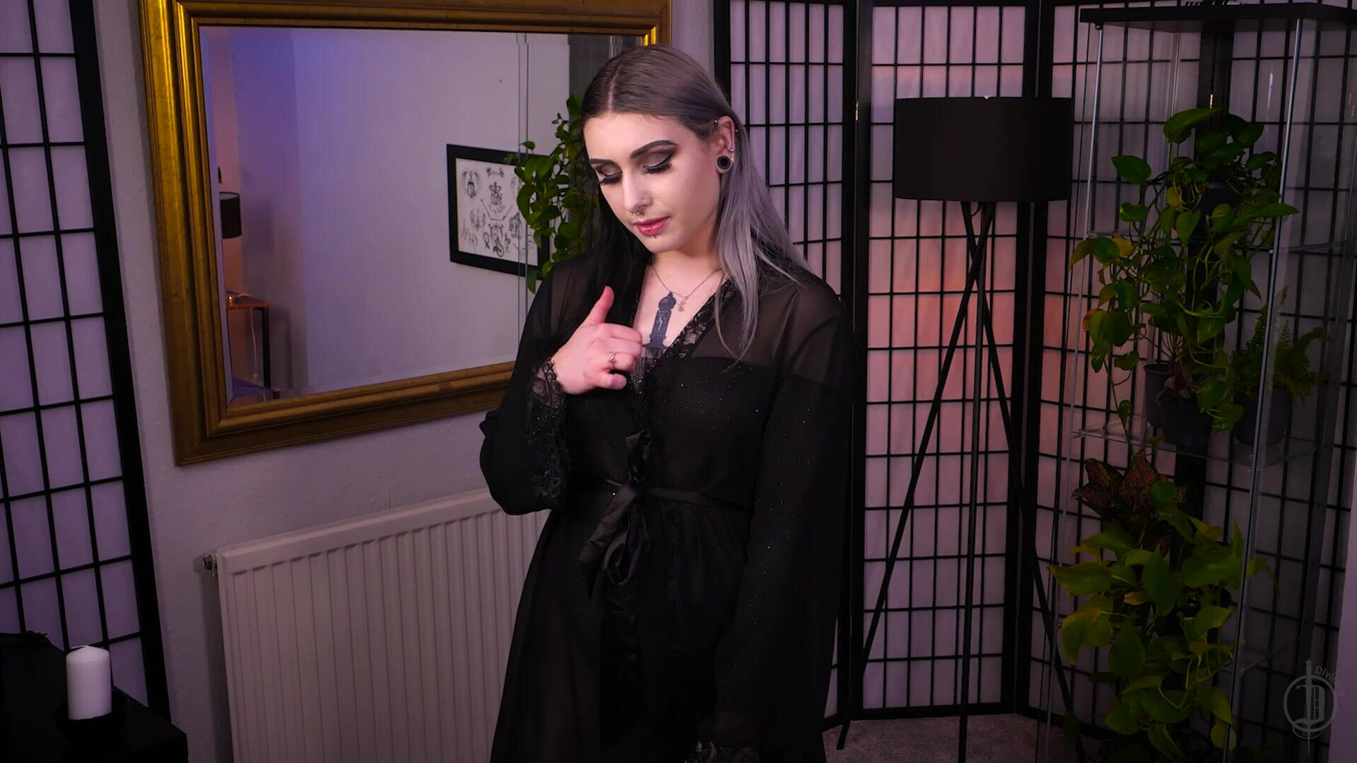 Divinely Virtual Sex POV - big ass - creampie - gfe - impregnation fantasy - pov - solo - tattoos - virtual sex