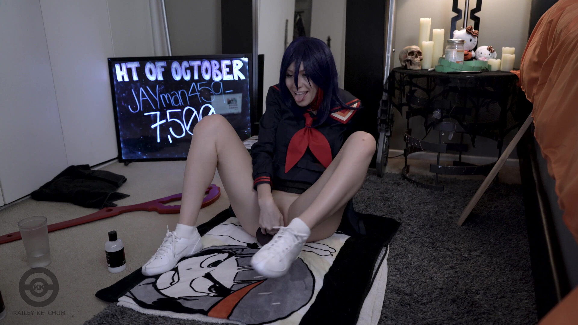 Kailey Ketchum Mv Live Ryuko Matoi Vs Demon Dick Again - solo - small tits - amateur