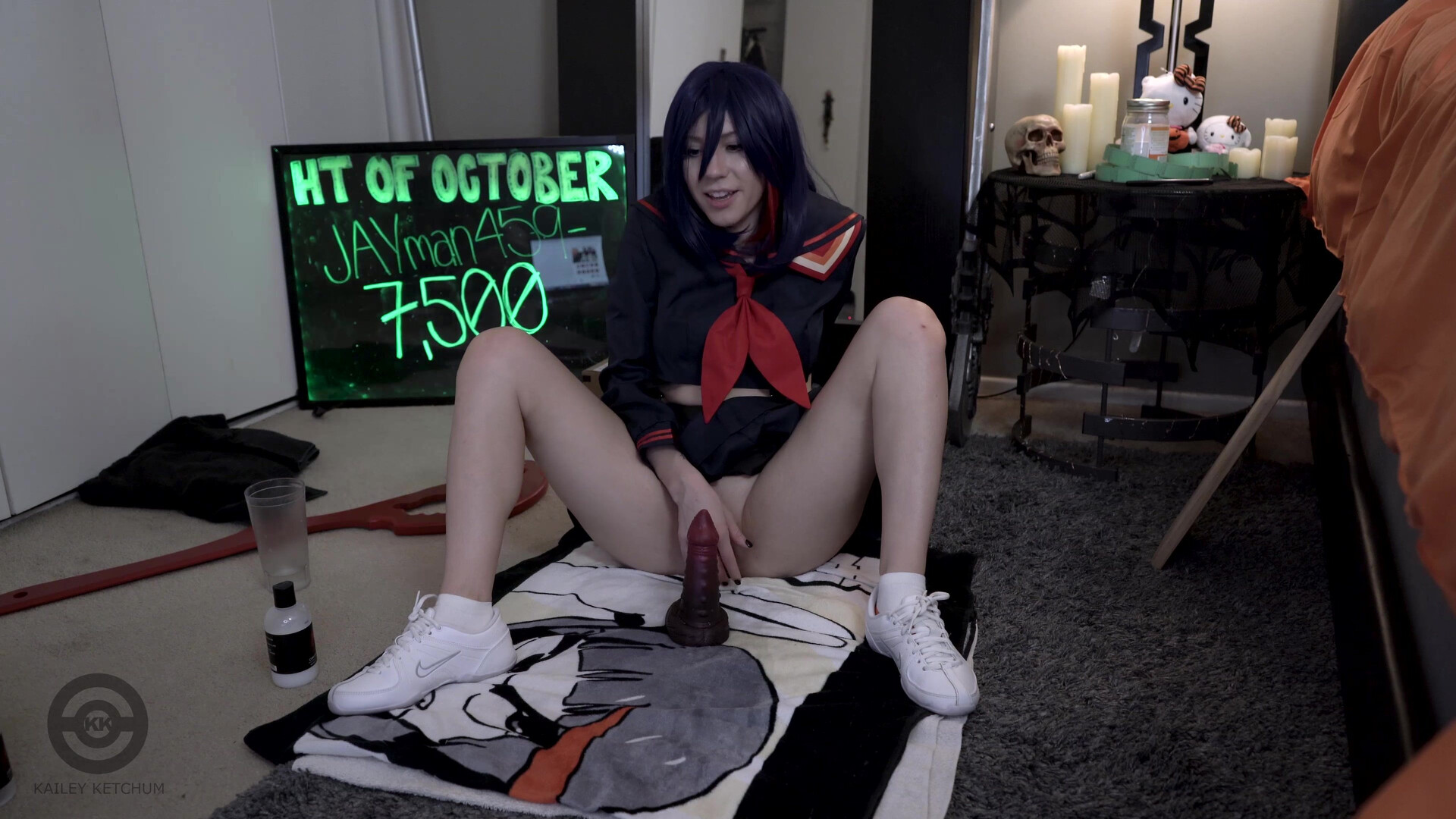 Kailey Ketchum Mv Live Ryuko Matoi Vs Demon Dick Again - solo - small tits - amateur