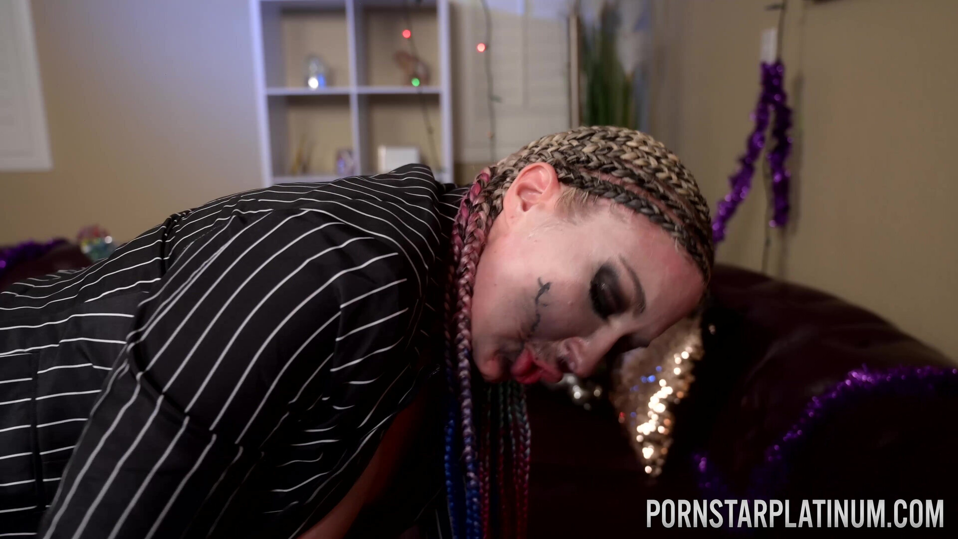 Lesbians celebrate Christmas with anal - 4k - 4k porn - lesbian - anal - blonde - cosplay - parody