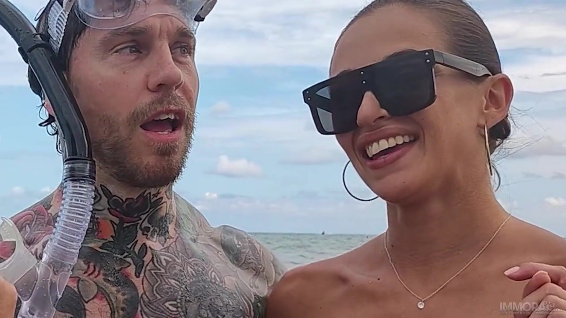 Lolly Dames & Armani Black Bringing Home Big Tits Brunettes Beach Babes - milf - mature - big ass - blowjob