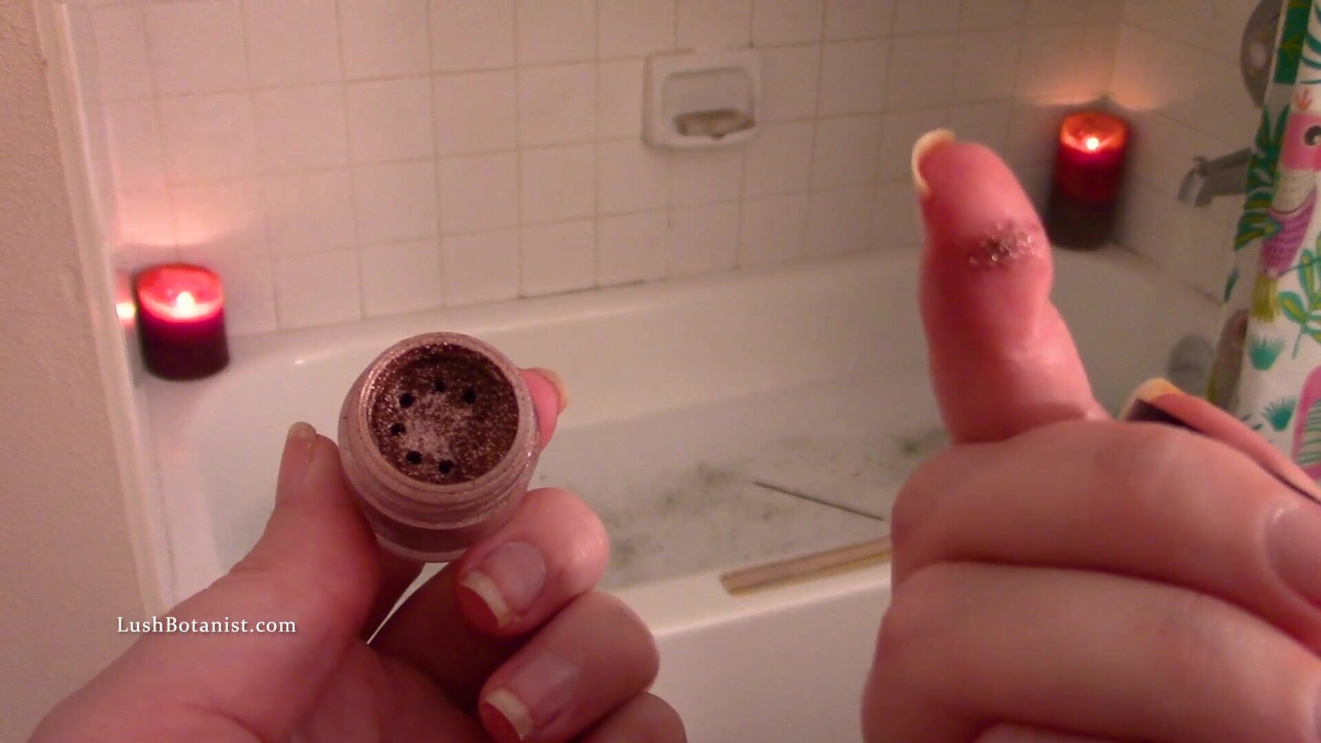 Lush Botanist Full Moon Tub Cleansing - bbw - solo - softcore