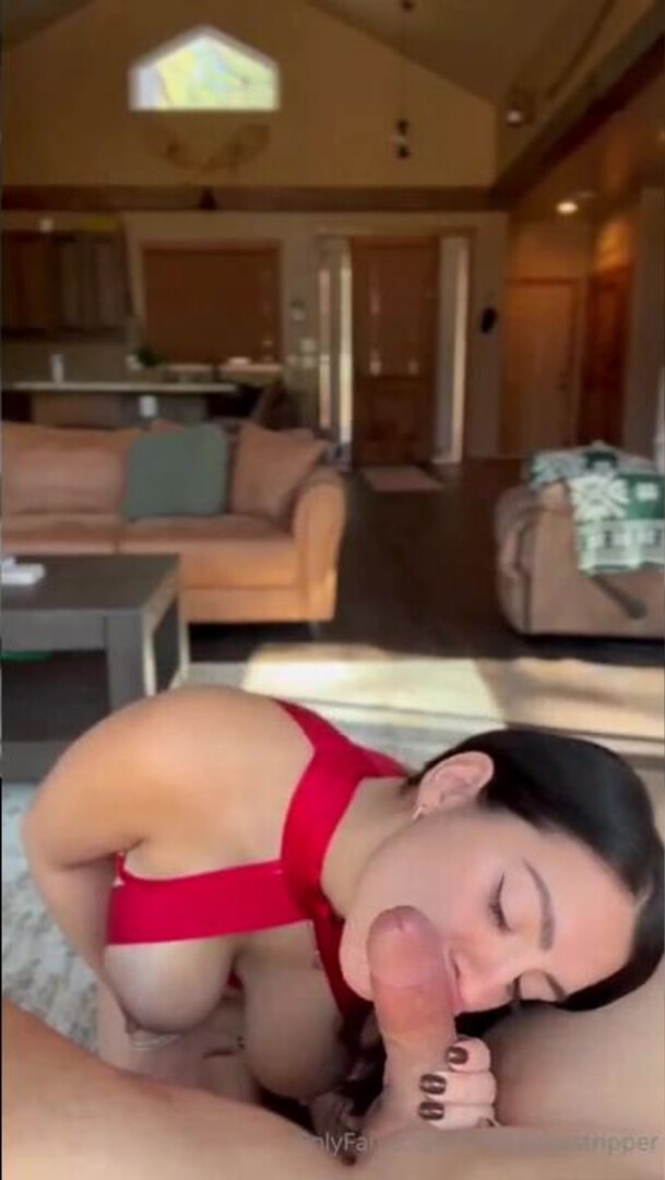 POV Couch Sex - big ass - big tits - blowjob - sex - fuck
