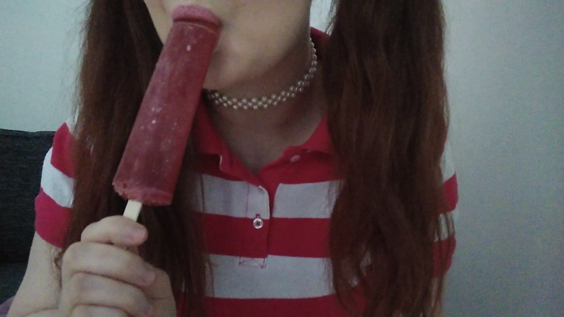 Princess96 Sucking On Popsicle Some Naughty Extra - masturbation - big tits